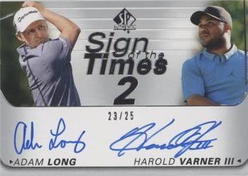 2021 SP Authentic - Sign of the Times 2 #ST2-AH Adam Long / Harold Varner III Front