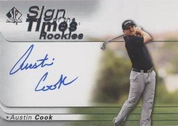 2021 SP Authentic - Sign of the Times Rookies #SOTTR-AC Austin Cook Front