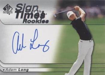 2021 SP Authentic - Sign of the Times Rookies #SOTTR-AL Adam Long Front