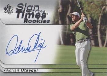 2021 SP Authentic - Sign of the Times Rookies #SOTTR-AO Adrian Otaegui Front