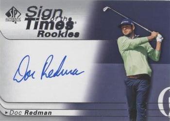 2021 SP Authentic - Sign of the Times Rookies #SOTTR-DR Doc Redman Front
