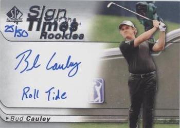 2021 SP Authentic - Sign of the Times Rookies Inscriptions #SOTTR-BC Bud Cauley Front