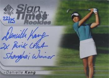 2021 SP Authentic - Sign of the Times Rookies Inscriptions #SOTTR-DK Danielle Kang Front
