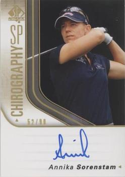 2021 SP Authentic - SP Chirography #C-AS Annika Sorenstam Front