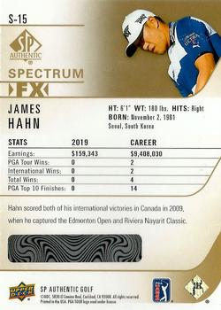 2021 SP Authentic - Spectrum FX #S-15 James Hahn Back
