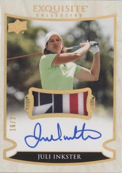 2021 SP Authentic - Exquisite Collection #E-JI Juli Inkster Front