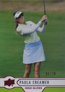 2021 SP Authentic - Upper Deck High Gloss #UD-10 Paula Creamer Front