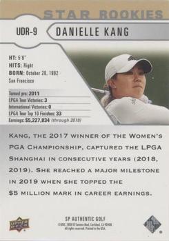 2021 SP Authentic - Upper Deck Star Rookies Exclusives #UDR-9 Danielle Kang Back