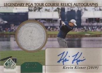 2021 SP Authentic - Legendary Course Relics Autographs #CRA-KK Kevin Kisner Front