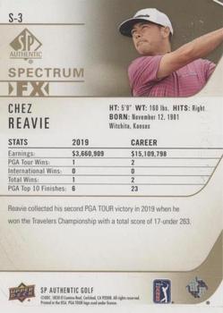 2021 SP Authentic - Spectrum FX Green #S-3 Chez Reavie Back