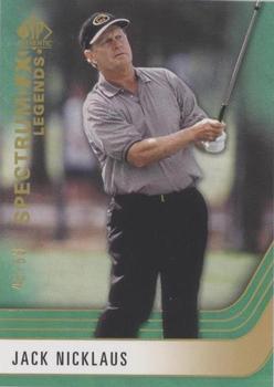 2021 SP Authentic - Spectrum FX Green #S-25 Jack Nicklaus Front