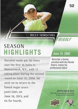 2024 Upper Deck #52 Billy Horschel Back