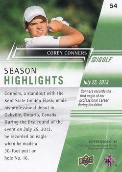 2024 Upper Deck #54 Corey Conners Back