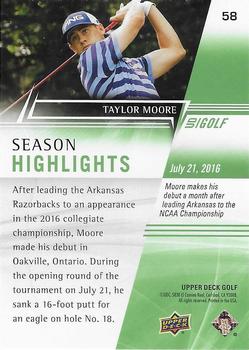 2024 Upper Deck #58 Taylor Moore Back
