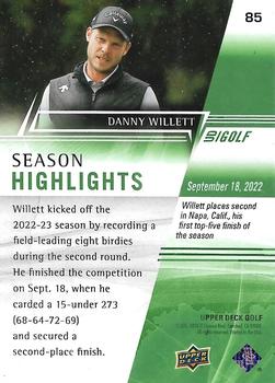2024 Upper Deck #85 Danny Willett Back