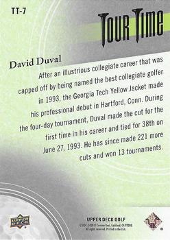 2024 Upper Deck - Tour Time #TT-7 David Duval Back