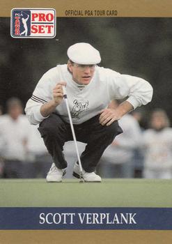 1990 Pro Set PGA Tour #11 Scott Verplank Front