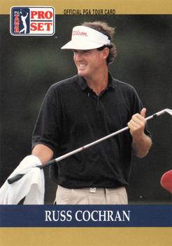 1990 Pro Set PGA Tour #14 Russ Cochran Front