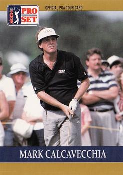 1990 Pro Set PGA Tour #31 Mark Calcavecchia Front