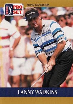 1990 Pro Set PGA Tour #35 Lanny Wadkins Front