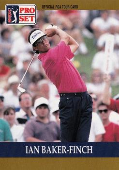 1990 Pro Set PGA Tour #47 Ian Baker-Finch Front