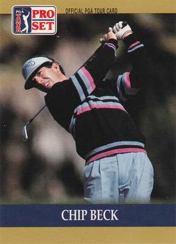 1990 Pro Set PGA Tour #64 Chip Beck Front
