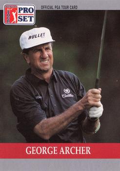 1990 Pro Set PGA Tour #85 George Archer Front