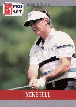 1990 Pro Set PGA Tour #87 Mike Hill Front