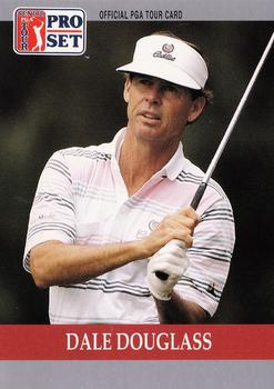 1990 Pro Set PGA Tour #90 Dale Douglass Front
