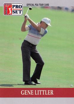 1990 Pro Set PGA Tour #91 Gene Littler Front