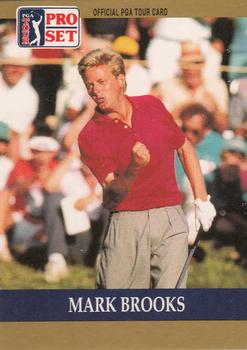 1990 Pro Set PGA Tour #32 Mark Brooks Front