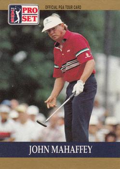 1990 Pro Set PGA Tour #38 John Mahaffey Front