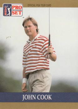 1990 Pro Set PGA Tour #40 John Cook Front