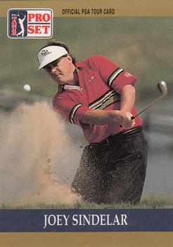 1990 Pro Set PGA Tour #41 Joey Sindelar Front