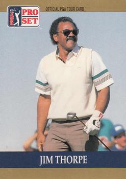 1990 Pro Set PGA Tour #43 Jim Thorpe Front