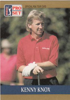 1990 Pro Set PGA Tour #55 Kenny Knox Front