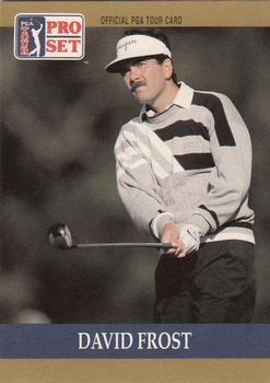 1990 Pro Set PGA Tour #58 David Frost Front