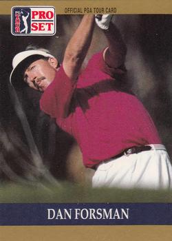 1990 Pro Set PGA Tour #59 Dan Forsman Front