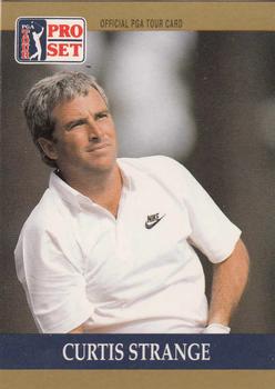 1990 Pro Set PGA Tour #60 Curtis Strange Front
