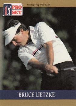 1990 Pro Set PGA Tour #65 Bruce Lietzke Front