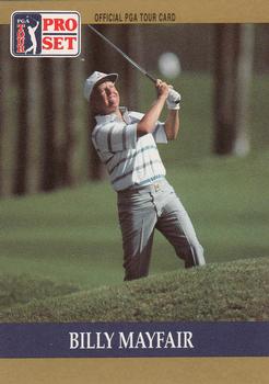 1990 Pro Set PGA Tour #70 Billy Mayfair Front