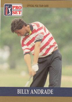 1990 Pro Set PGA Tour #71 Billy Andrade Front