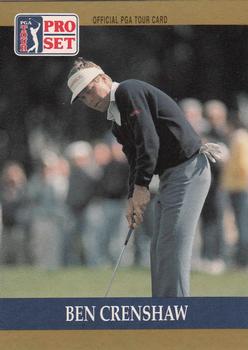 1990 Pro Set PGA Tour #73 Ben Crenshaw Front