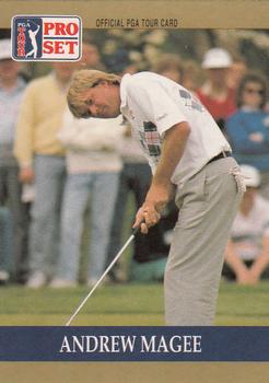 1990 Pro Set PGA Tour #74 Andrew Magee Front