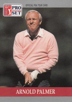 1990 Pro Set PGA Tour #80 Arnold Palmer Front