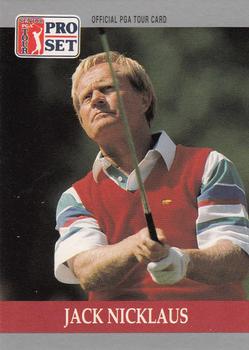 1990 Pro Set PGA Tour #93 Jack Nicklaus Front