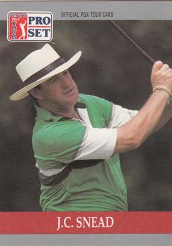 1990 Pro Set PGA Tour #99 J.C. Snead Front