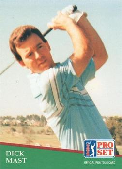 1991 Pro Set PGA Tour #110 Dick Mast Front