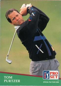 1991 Pro Set PGA Tour #112 Tom Purtzer Front