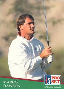 1991 Pro Set PGA Tour #118 Marco Dawson Front